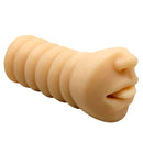 Crazy Bull Masturbator Sleeve Miranda is a realistic beige mouth-style stroker for immersive solo play.