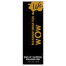 Wet Maximum Sensation Wow Clitoral Arousal Gel 0.5 Fl Oz packaging, designed for enhanced intimacy and pleasure.