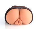 Cloud 9 Pleasure Pussy Realistic Ass & Pussy Body Mold Tan with removable black net panty detail.