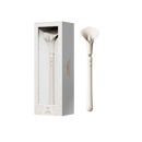 ZALO Calla Dual-Head Vibrating Wand in ivory white packaging, designed for discreet personal pleasure and relaxation.