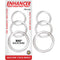 ENHANCER SILICONE COCKRINGS CLEAR-0