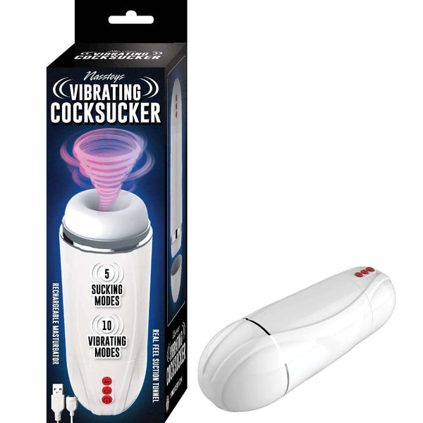 VIBRATING COCKSUCKER WHITE-0