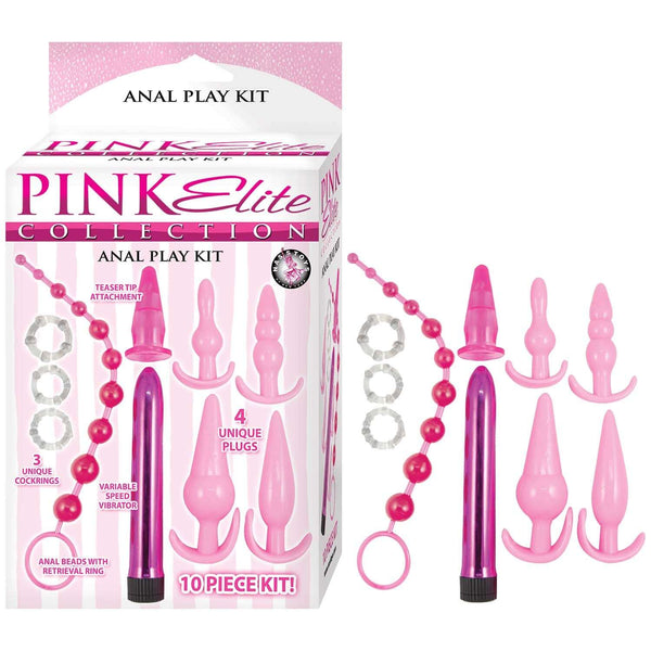 PINK ELITE COLLECTION ANAL PLAY KIT - PINK-0