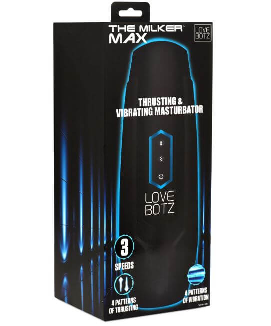 Milker Max 14X Thrusting & Vibrating Masturbator – Intense Sensation