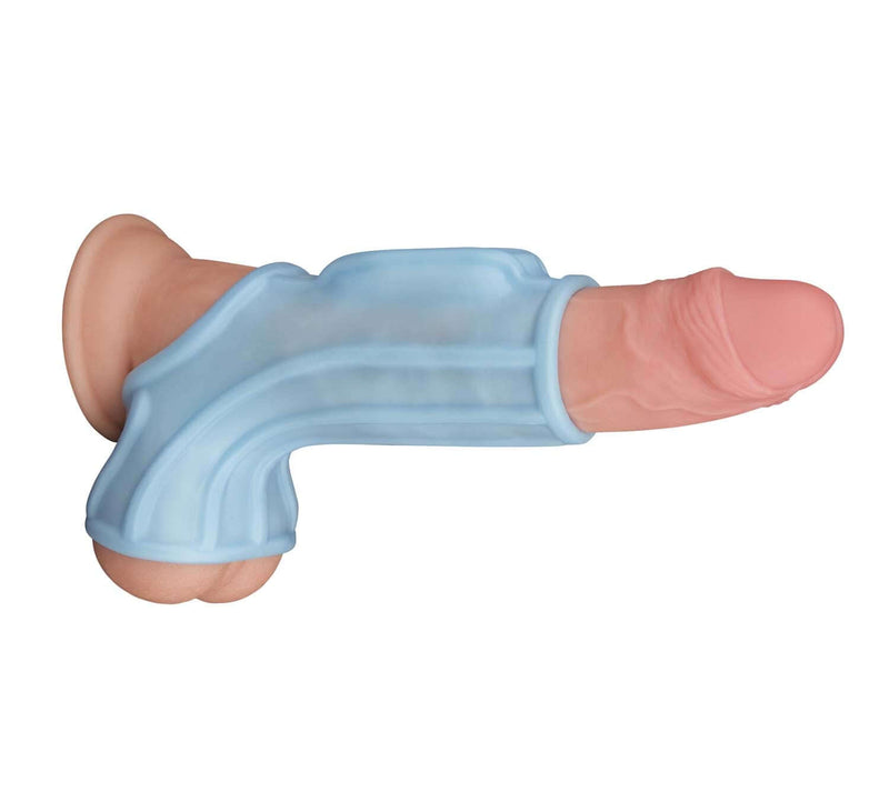 VIBRATING POWER SLEEVE SLEEK FIT - BLUE-2