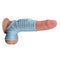 VIBRATING POWER SLEEVE RIBBED FIT - BLUE-2