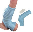 VIBRATING POWER SLEEVE RIBBED FIT - BLUE-3