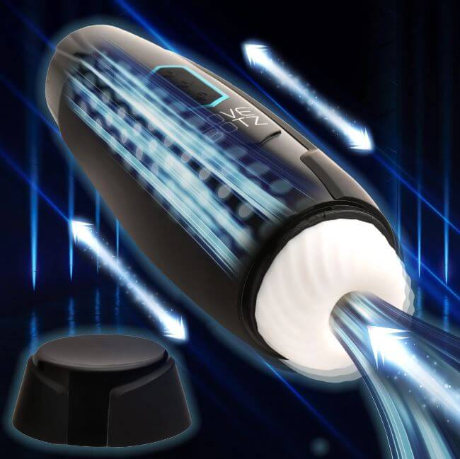 Milker Max 14X Thrusting & Vibrating Masturbator – Intense Sensation