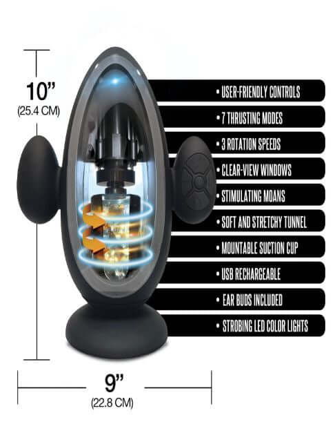 MSTR B8 AUTOMATIC MALE MASTURBATOR BLAST OFF-2
