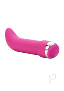 Classic Chic Mini G G-Spot Vibrator Pink with curved design for targeted stimulation.