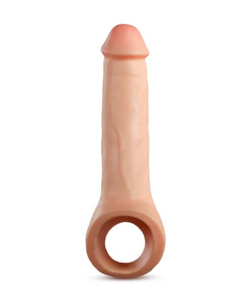Performance Plus Thrive silicone penis extender with 2.5-inch extension for enhanced size and pleasure.