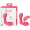 Blaze Remote Control Satisfier Coral - Dual Stimulator for Unmatched Pleasure