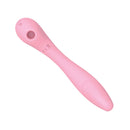 Blaze Bendable Suction Massager - Flexible Dual Stimulation Vibrator in Pink with ergonomic design and 10 functions.