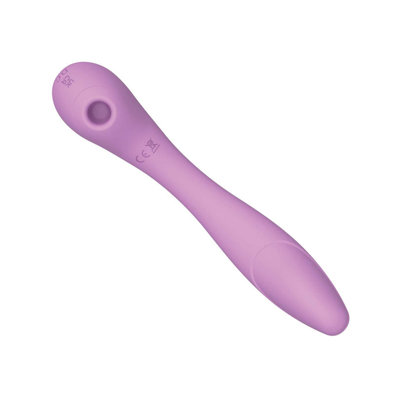 Blaze Bendable Suction Massager – Lavender Dual-Function