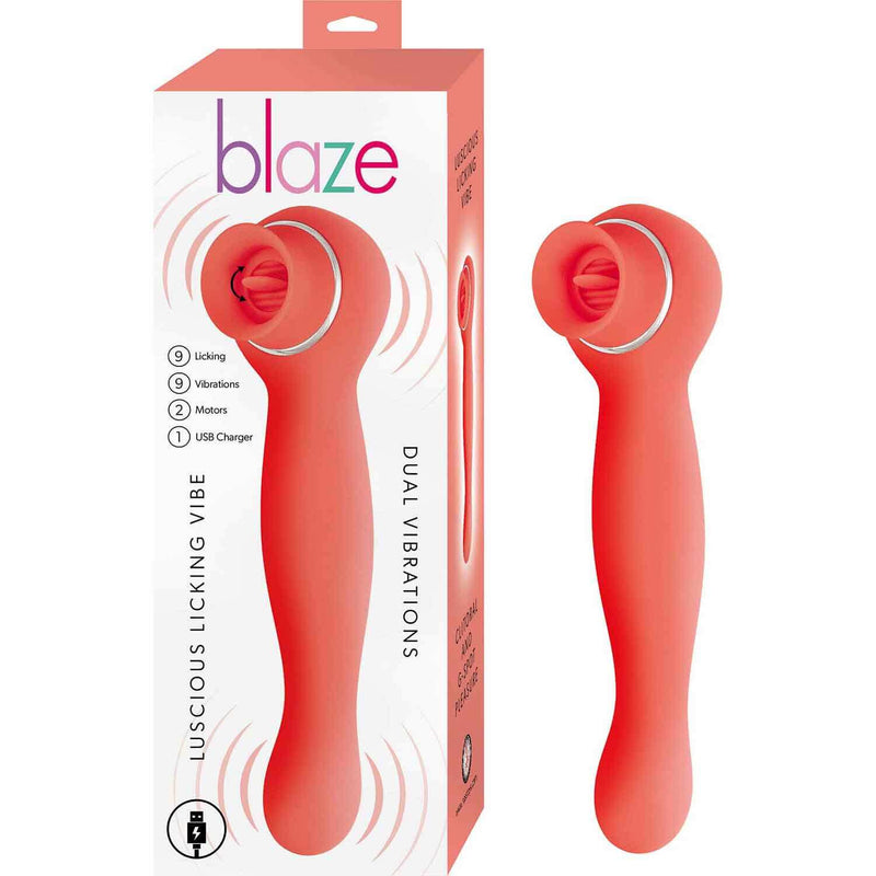 Blaze Lucious Licker Vibe Dual Pleasure Massager Blaze Lucious Licker Vibe Dual Pleasure Massager