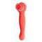 Blaze Lucious Licker Vibe – Coral Dual-Ended Licking & Vibrating Massager