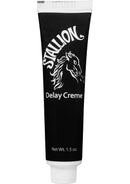 Nasstoys Stallion Delay Creme 1.5 Oz tube for prolonging intimacy with desensitizing formula.