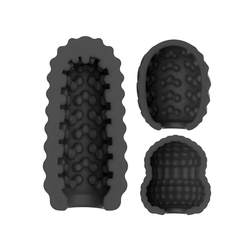DELITE POCKET MASTURBATOR KIT BLACK-3