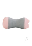 Travel Gripper Dual Density Stroker Mouth and Ass Pink featuring compact design for dual sensations.