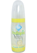 ID Frutopia Water Based Flavored Lubricant Banana 3.4 Oz bottle with natural banana flavor