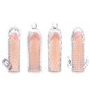 MAGIC SOFT & STRETCHY TICKLER SLEEVES - CLEAR-1