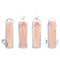 MAGIC SOFT & STRETCHY TICKLER SLEEVES - CLEAR-1