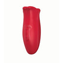 Clit-Tastic Tongue Licking Lover Rechargeable Stimulator Red, innovative oral-simulation toy in red