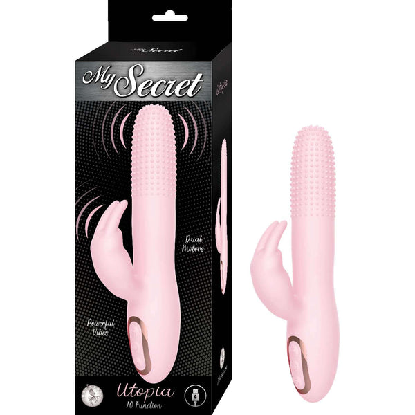 My Secret Utopia Rabbit Vibrator Pink My Secret Utopia Rabbit Vibrator Pink