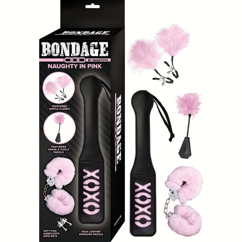 BONDAGE BY NASSTOYS NAUGHTY IN PINK-0