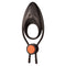 COCKPOWER VIBRATING RING W/ ADJUSTABLE COCK TIE BLACK-1