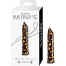 Nasstoys Minis Mystic Rechargeable Bullet packaging with bold design and 10 function features.