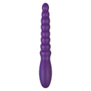 Ass-Sation Magic Wand Anal Vibrator Purple in a sleek and textured design for satisfying pleasure.
