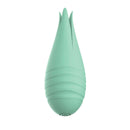 Sorbet Wiggle Vibrator Mint, a mint green silicone vibrator designed for pleasurable sensations.