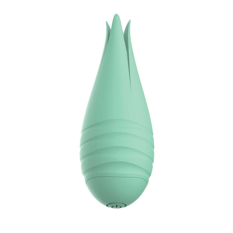 Sorbet Wiggle Vibrator Mint, a mint green silicone vibrator designed for pleasurable sensations.
