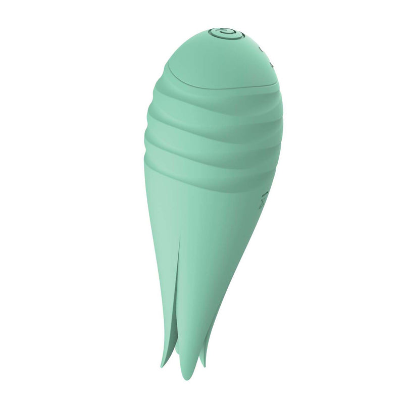 Sorbet Wiggle Vibrator Mint in soft mint color, designed for teasing sensations and focused stimulation.