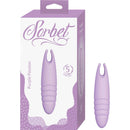 Sorbet Purple Passion Lavender bullet vibrator packaging featuring sleek design and powerful functionality.