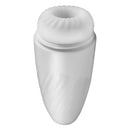 Magic Vibrating and Talking Masturbator in a sleek, travel-sized design for discreet fun and realistic sensations.