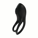 Gold Glam Vibrating Cock Ring Black for enhanced pleasure and stylish play.