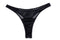 Maia Date Night Remote Pink Panty Vibe S M black lace thong showcasing seductive design and intimate comfort.