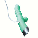 Intruder Thrusting Pleasure Vibe Mint for rhythmic thrusting motion and customizable vibration.
