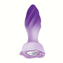 Goddess Remote Control Rotating Jewel Purple pleasure plug with elegant design and rotating feature.