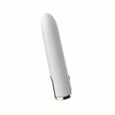 Gold Glam Bullet Vibe White, a sleek and stylish compact vibrator for focused pleasure.