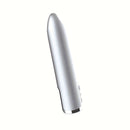 Minis Imperial Silver Bullet Vibrator in sleek silver design for precise stimulation and travel-friendly use.