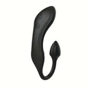 The Beat Remote Orgasmic Massager Black, a flexible and smooth pleasure toy designed for customizable stimulation.