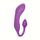 The Beat Remote Orgasmic Massager Purple, a flexible and silky-smooth pleasure toy for deep stimulation.