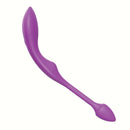 The Beat Remote Orgasmic Massager Purple, a flexible and smooth pleasure toy for satisfying stimulation.