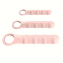 Ass-Sation Anal Wand Training Kit includes three silicone wands in varying sizes for gradual exploration.