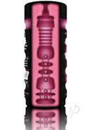 ZOLO Deep Throat Cup Masturbator Pink showing a lifelike inner canal for realistic pleasure.