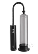 Pump Worx Beginner's Auto-Vac Penis Pump Kit Smoke featuring automatic suction and large cylinder for enhanced erection.