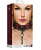 OUCH! LUXURY COLLAR WITH LEASH BURGUNDY-1